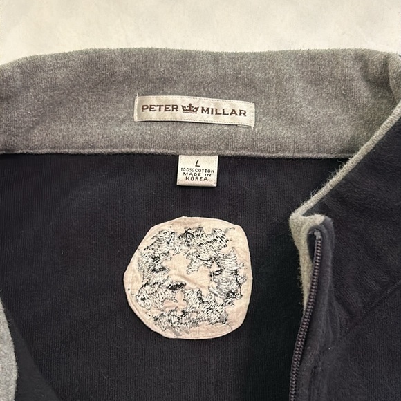 Peter Millar Crown Comfort 1/4 zip Pullover - Picture 3 of 7